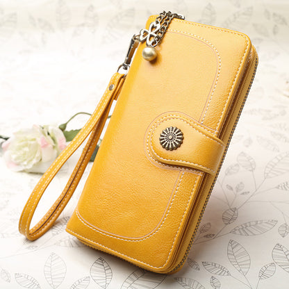 Women's long mobile phone bag