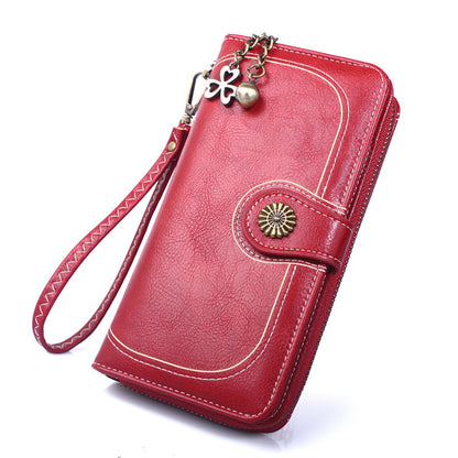 Women's long mobile phone bag