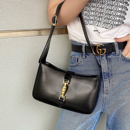 Niche Design Leather Trendy One-shoulder Portable Underarm Bag