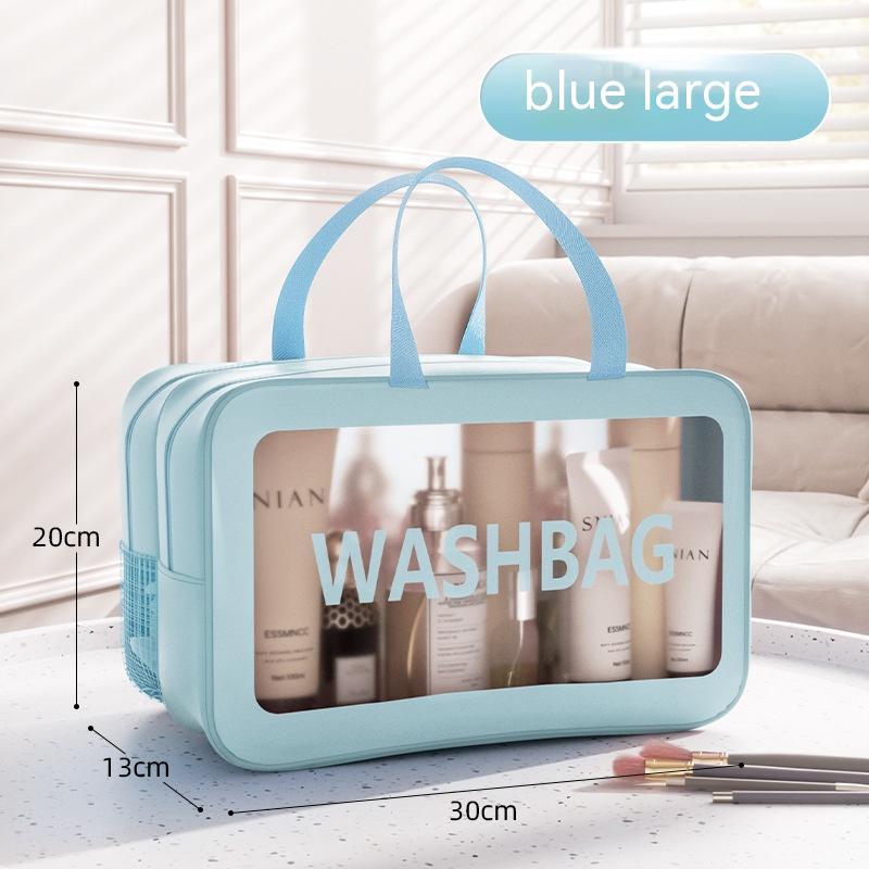 Large Capacity Dry Wet Separation Washing And Makeup Bag Portable