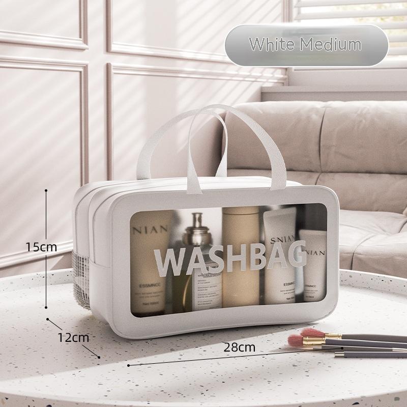 Large Capacity Dry Wet Separation Washing And Makeup Bag Portable